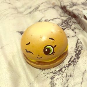Shopkins hamburger squishy